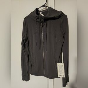 Lululemon hooded define jacket Nulu Graphite grey